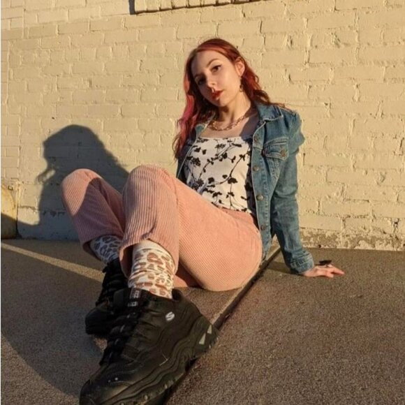 Pacsun pink corduroy pants - Picture 4 of 4